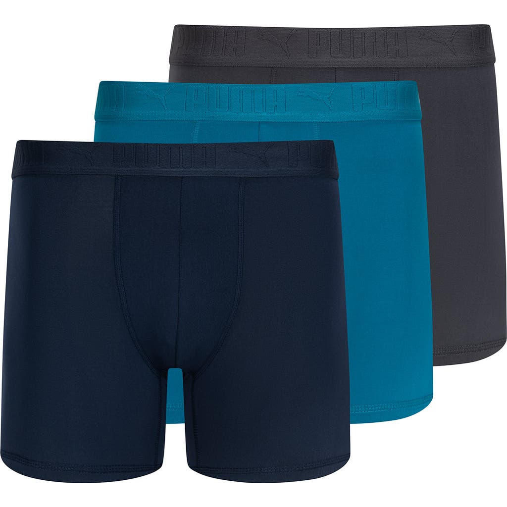 Puma 3-pack Boxer Briefs In Multi