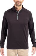 Cutter & Buck Adapt Knit Quarter Zip Pullover