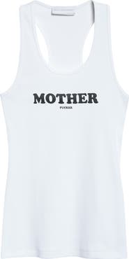 Stella McCartney Mother F**ker Rib Graphic Tank