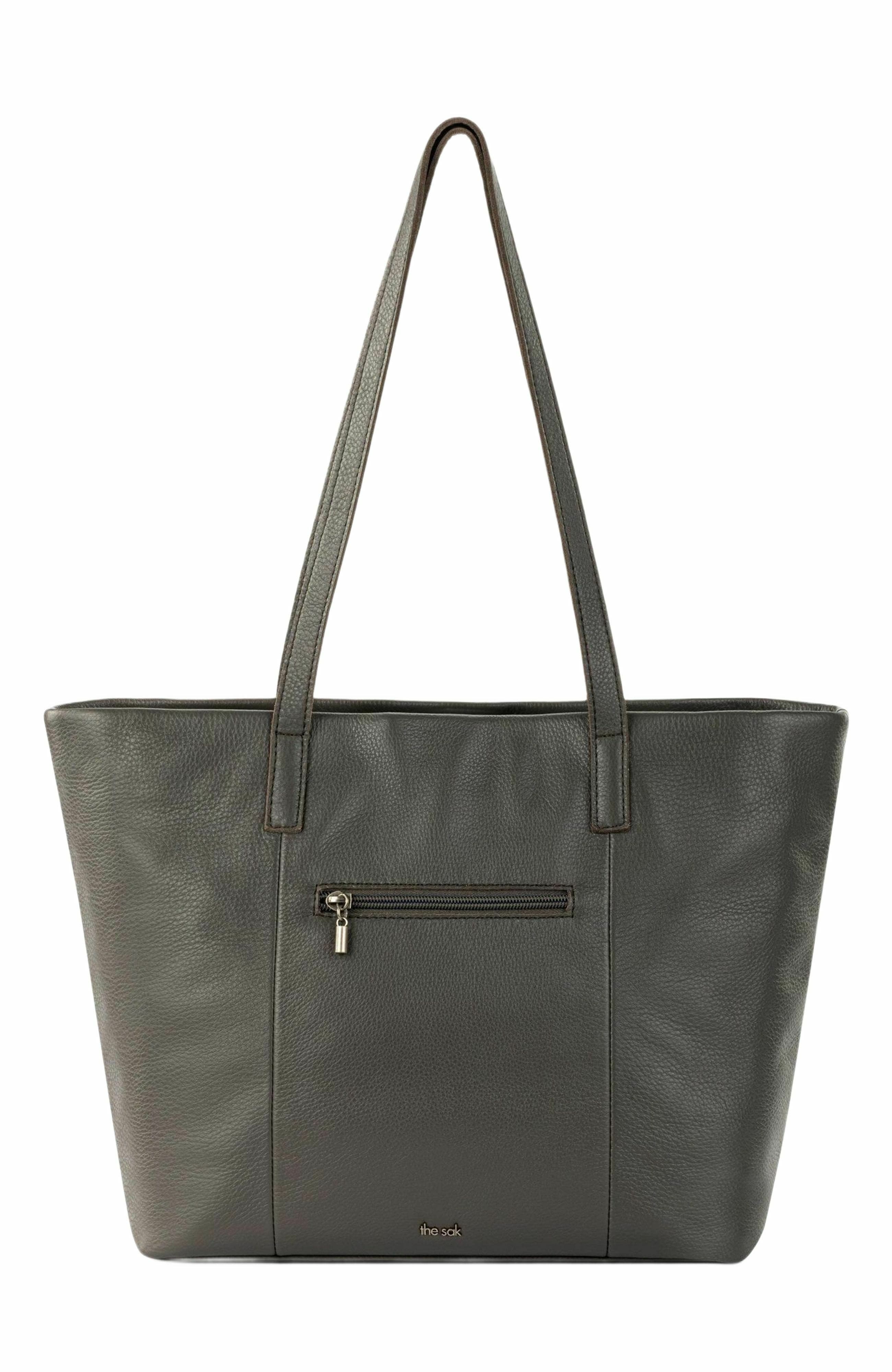 The Sak Metro Tote Bag - Leather, Alternate, color, Slate