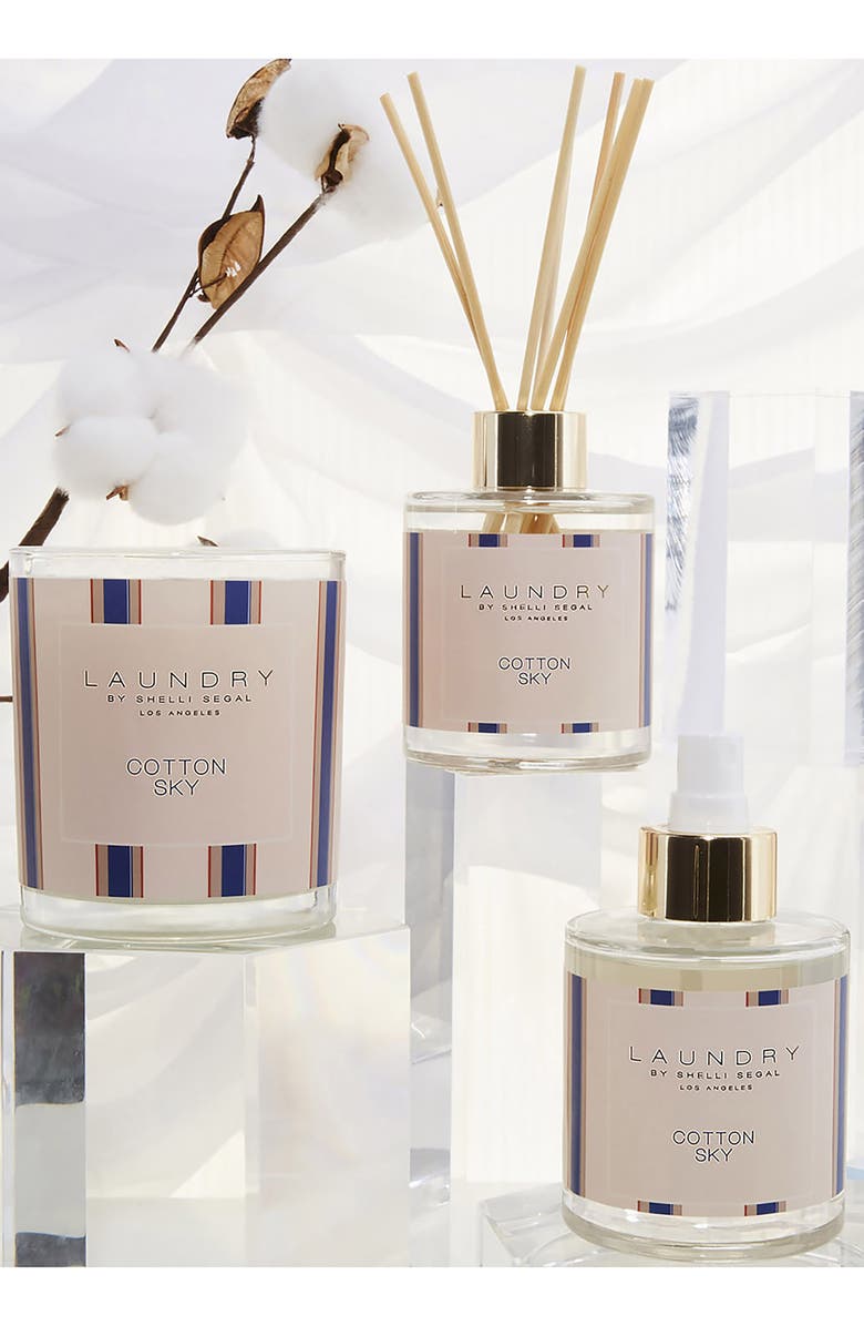 Laundry by Shelli Segal Cotton Sky 8oz. Scented Candle, Alternate, color,