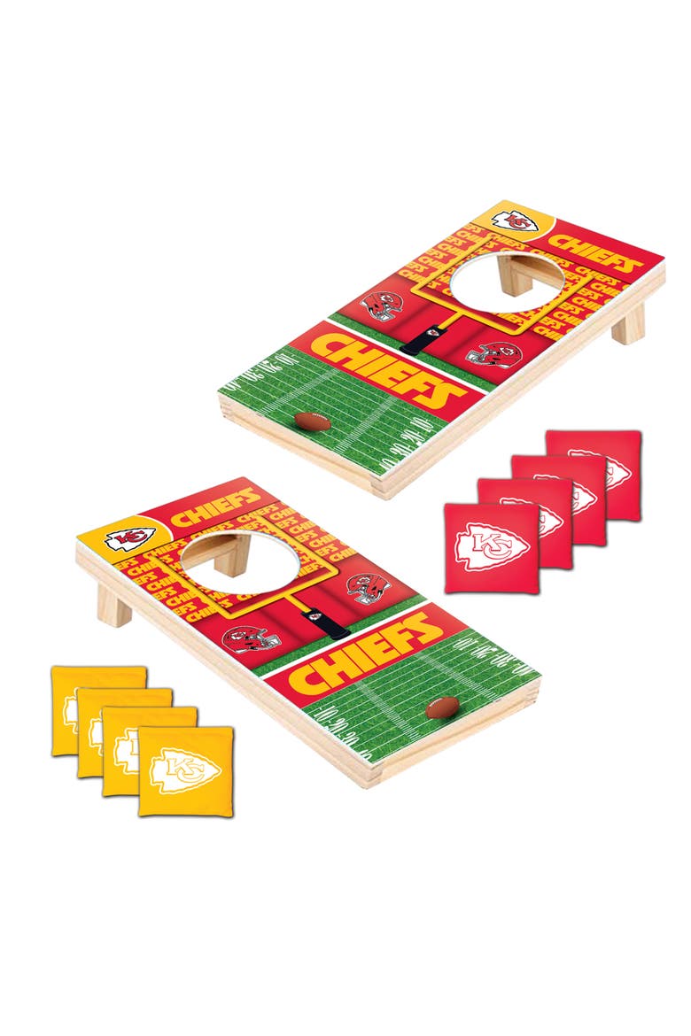 Kansas City Chiefs NFL Tabletop Cornhole, Alternate, color, Multicolor