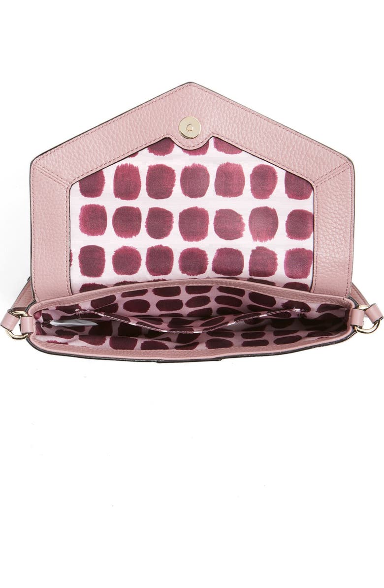 Kate Spade New York 'spencer court - large monday' leather envelope crossbody bag, Alternate, color,