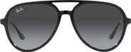 Ray-Ban 57mm Gradient Aviator Sunglasses