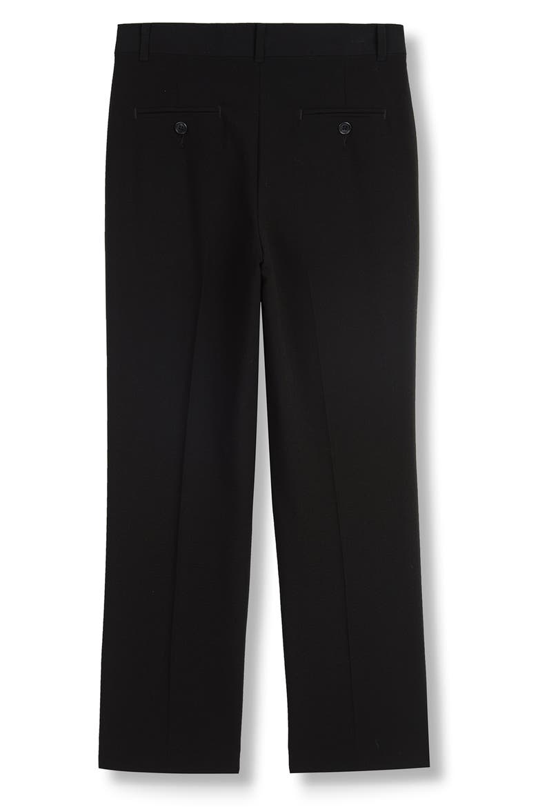 Kids' Bi-Stretch Trousers, Alternate, color, BLACK
