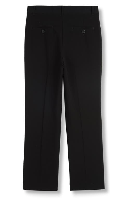 Calvin Klein Kids' Bi-stretch Trousers In Black