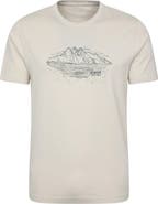 Mountain Warehouse Snowdon Mountain Short-Sleeved T-Shirt