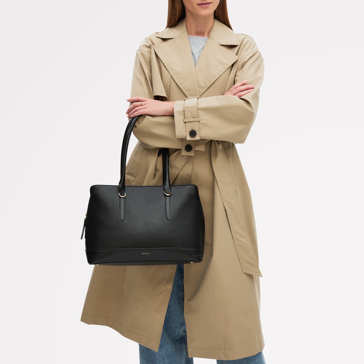 Radley Paddington Place Medium Ziptop Shoulder Bag, Alternate, color, 