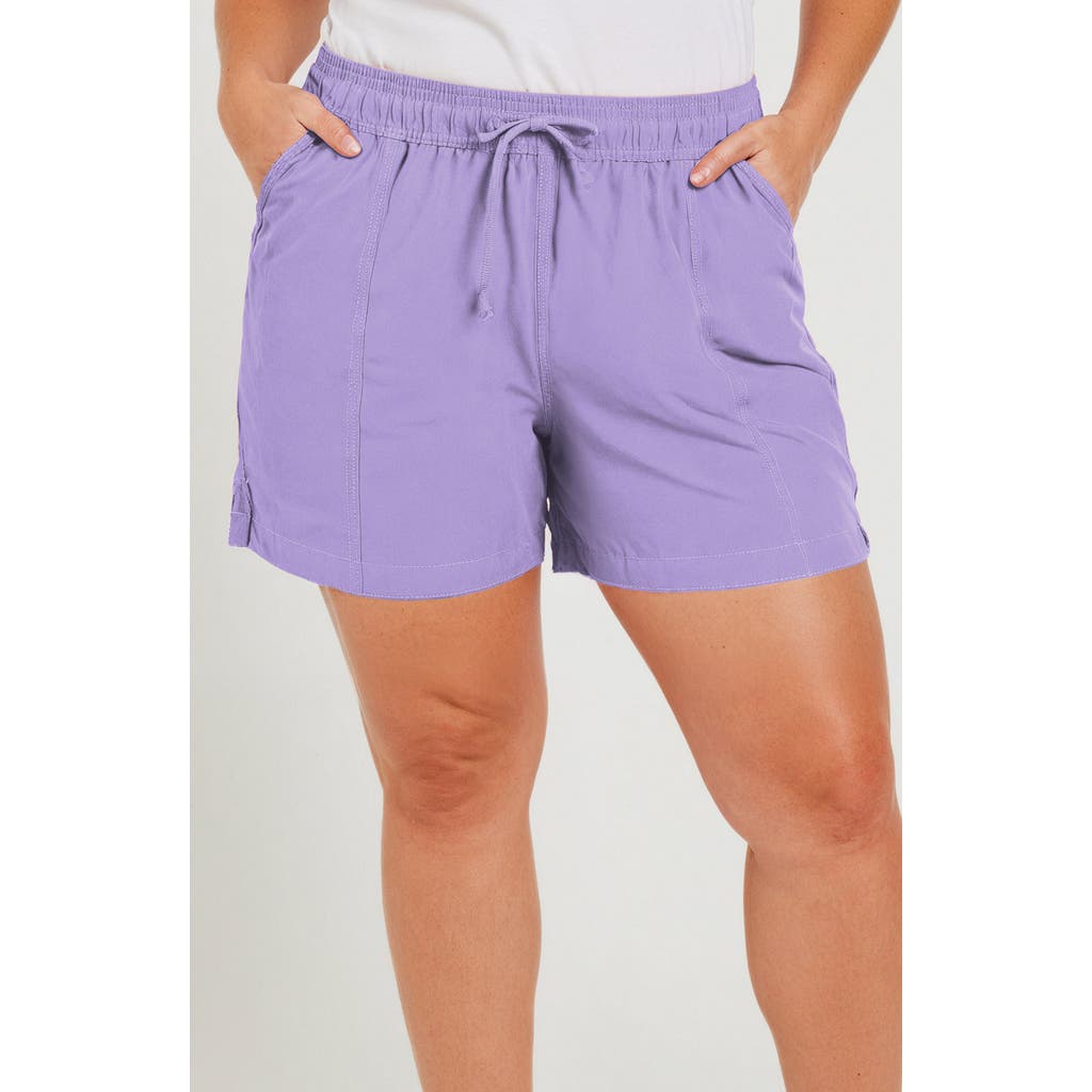Calypsa Women's 4" Board Shorts In Purple