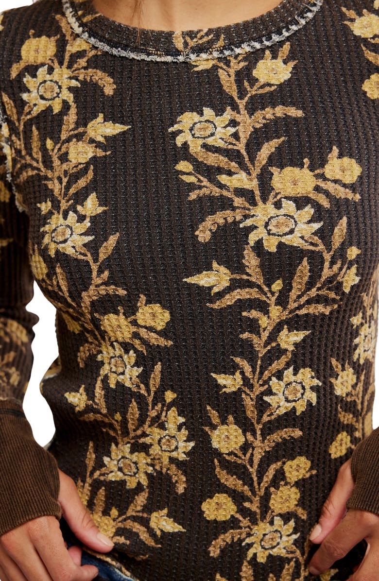 Free People Pretty Little Thermal Stitch Top, Alternate, color,