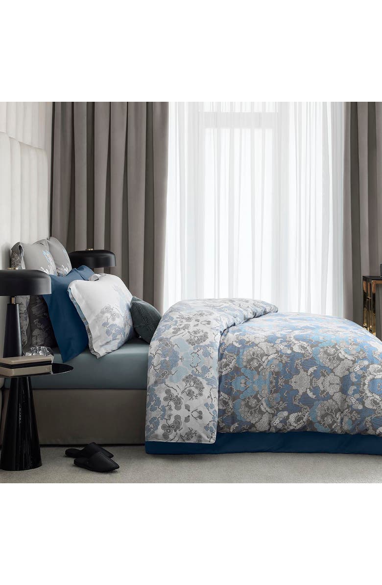 Togas Eriko Duvet Cover, Alternate, color, Blue