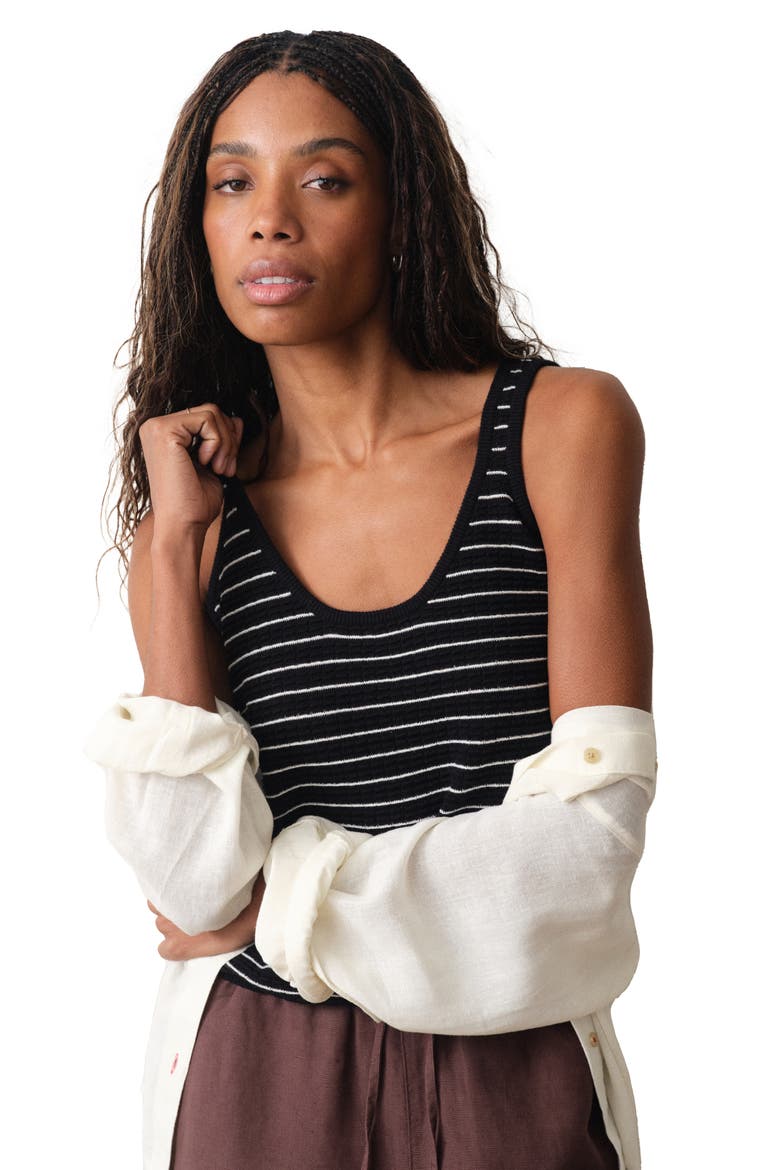 Siena Sweater Tank, Alternate, color, NEUTRAL STRIPE