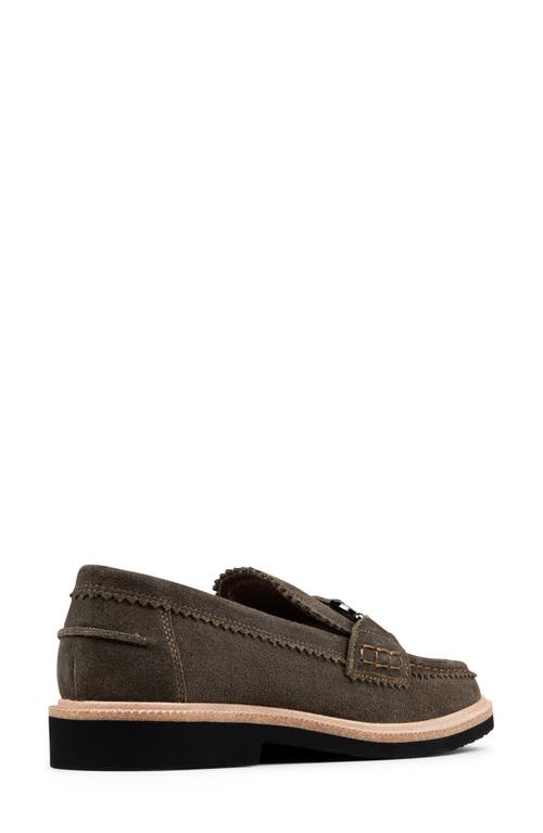 Donald Pliner Patent Loafer In Animal Print