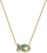 Kendra Scott Parker Short Fish Pendant Necklace
