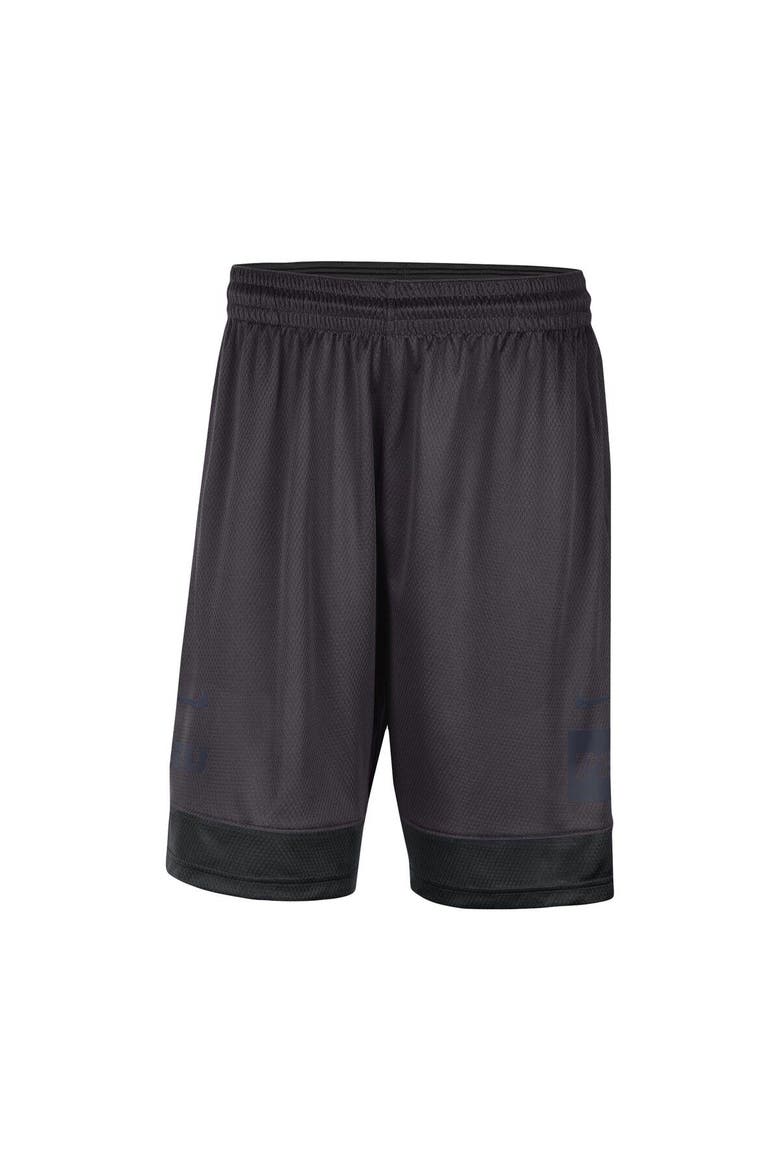 Men's Nike Charcoal Penn State Nittany Lions Performance Fast Break Shorts, Alternate, color, Charcoal
