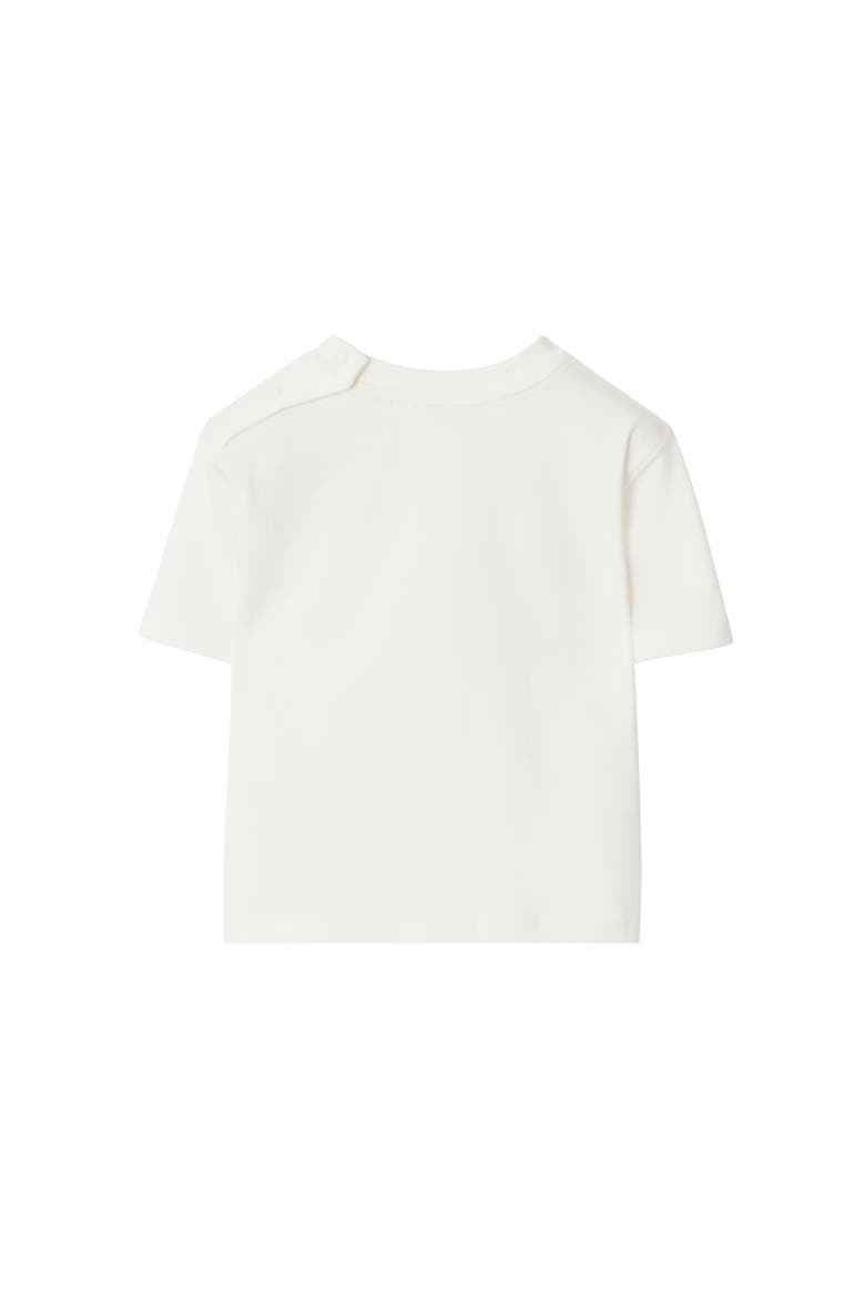 Surfer Bear Cotton T-shirt, Alternate, color, Chalk white