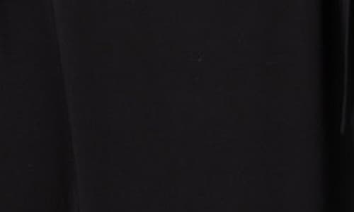 Kiyonna Barcelona Ruffle Detail Wrap Dress In Black Noir