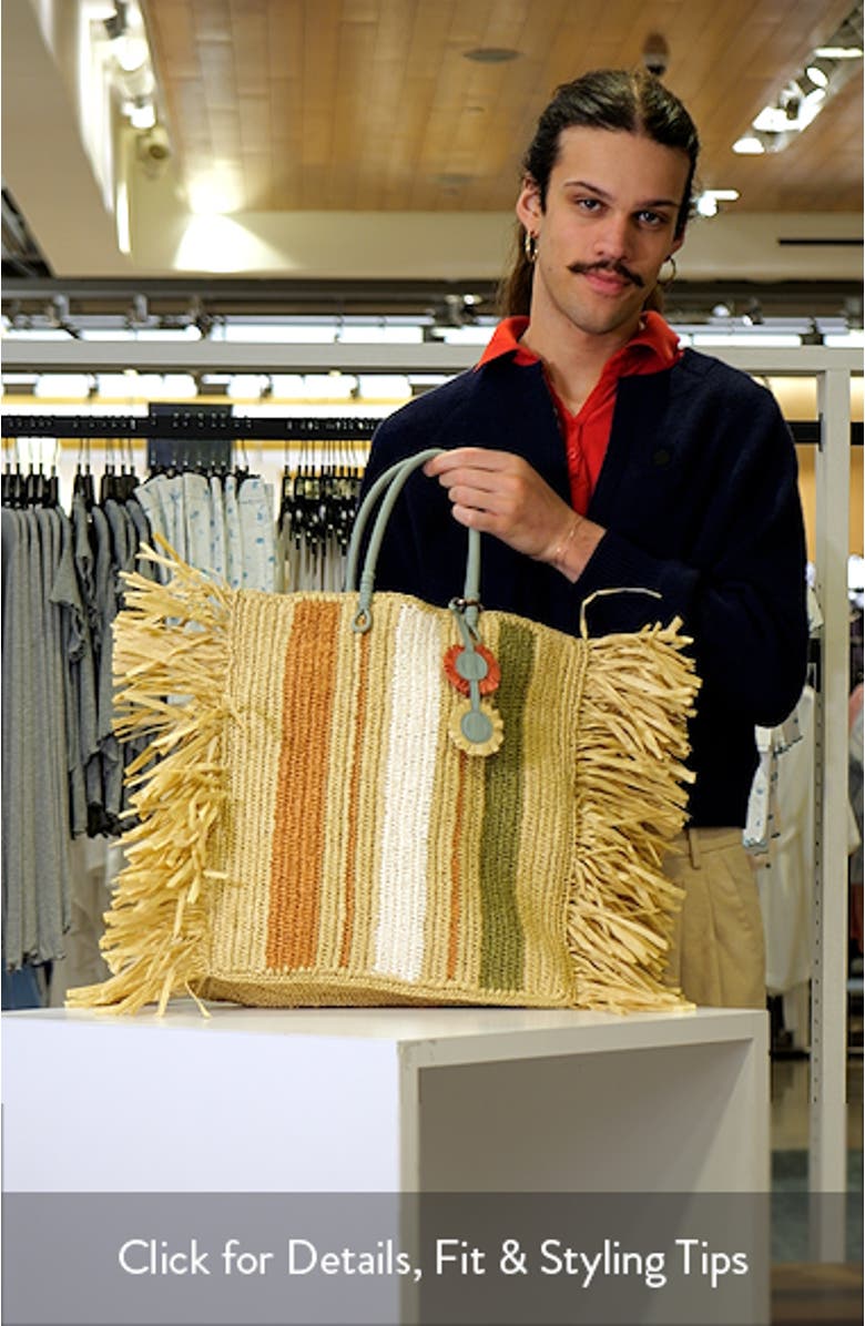 Lily Straw Tote, sales video thumbnail