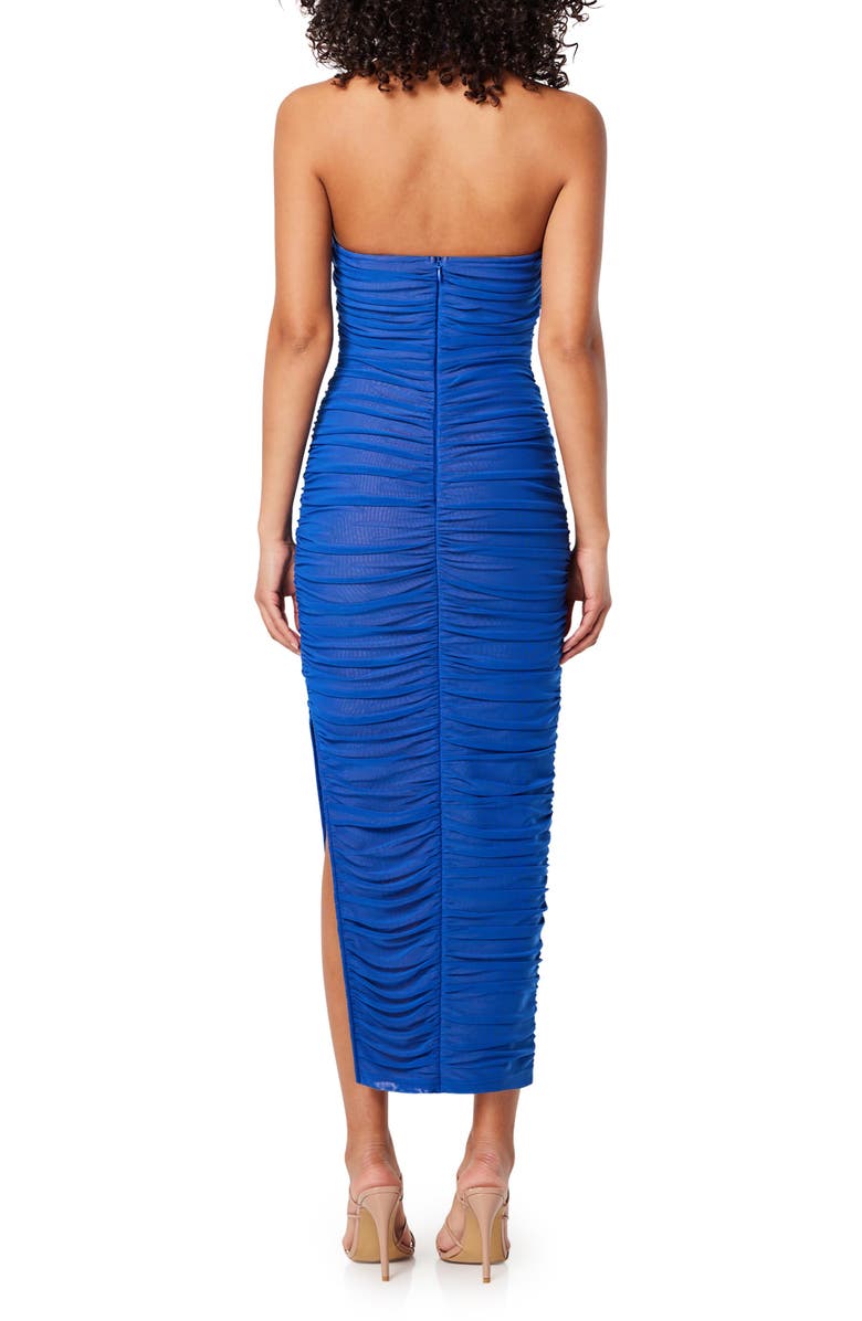 Elliatt Istanbul Ruched Halter Midi Dress, Alternate, color,