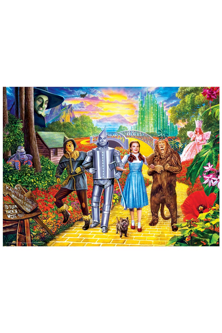 The Wizard of Oz 100 Piece Puzzle, Alternate, color, Multicolor
