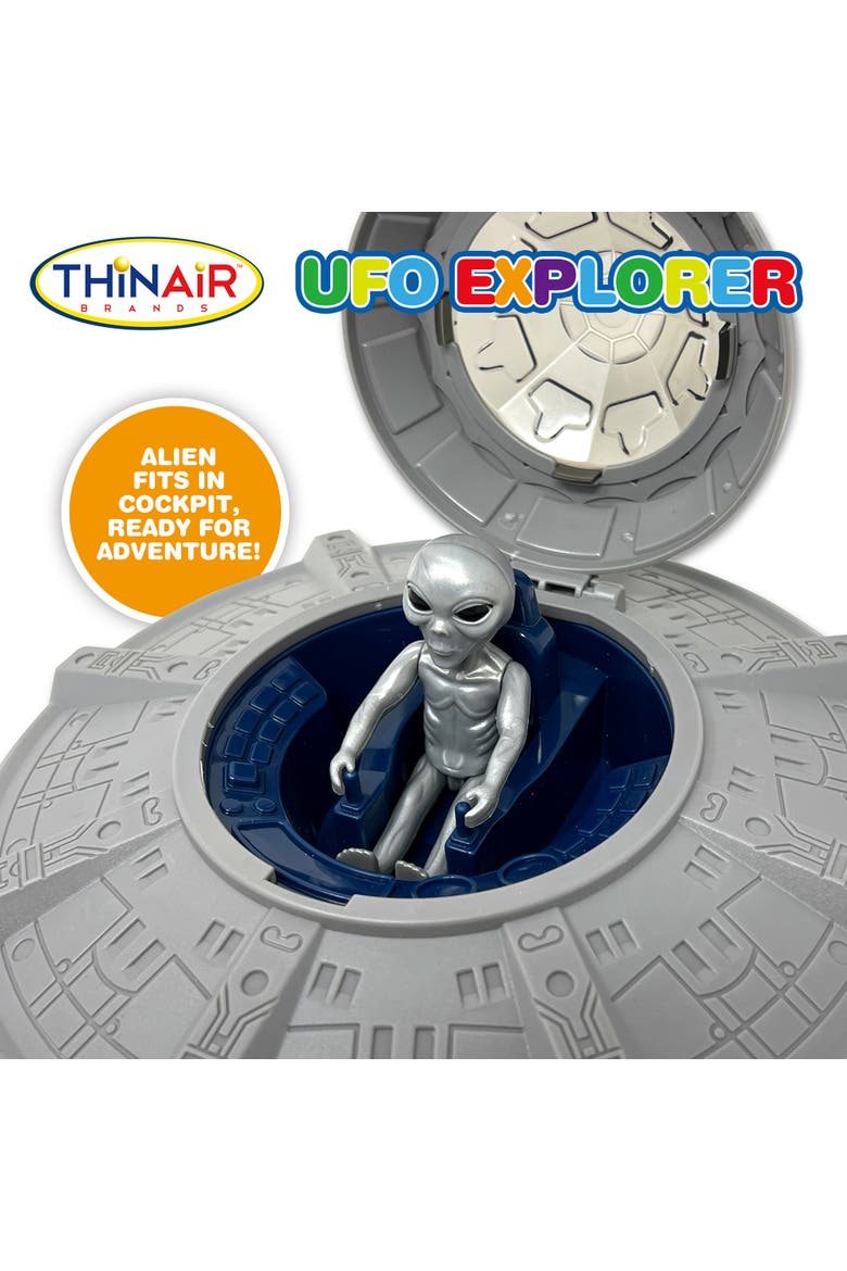 Ufo Explorer Lights and Sounds Space Toy Set, Alternate, color, Multicolored