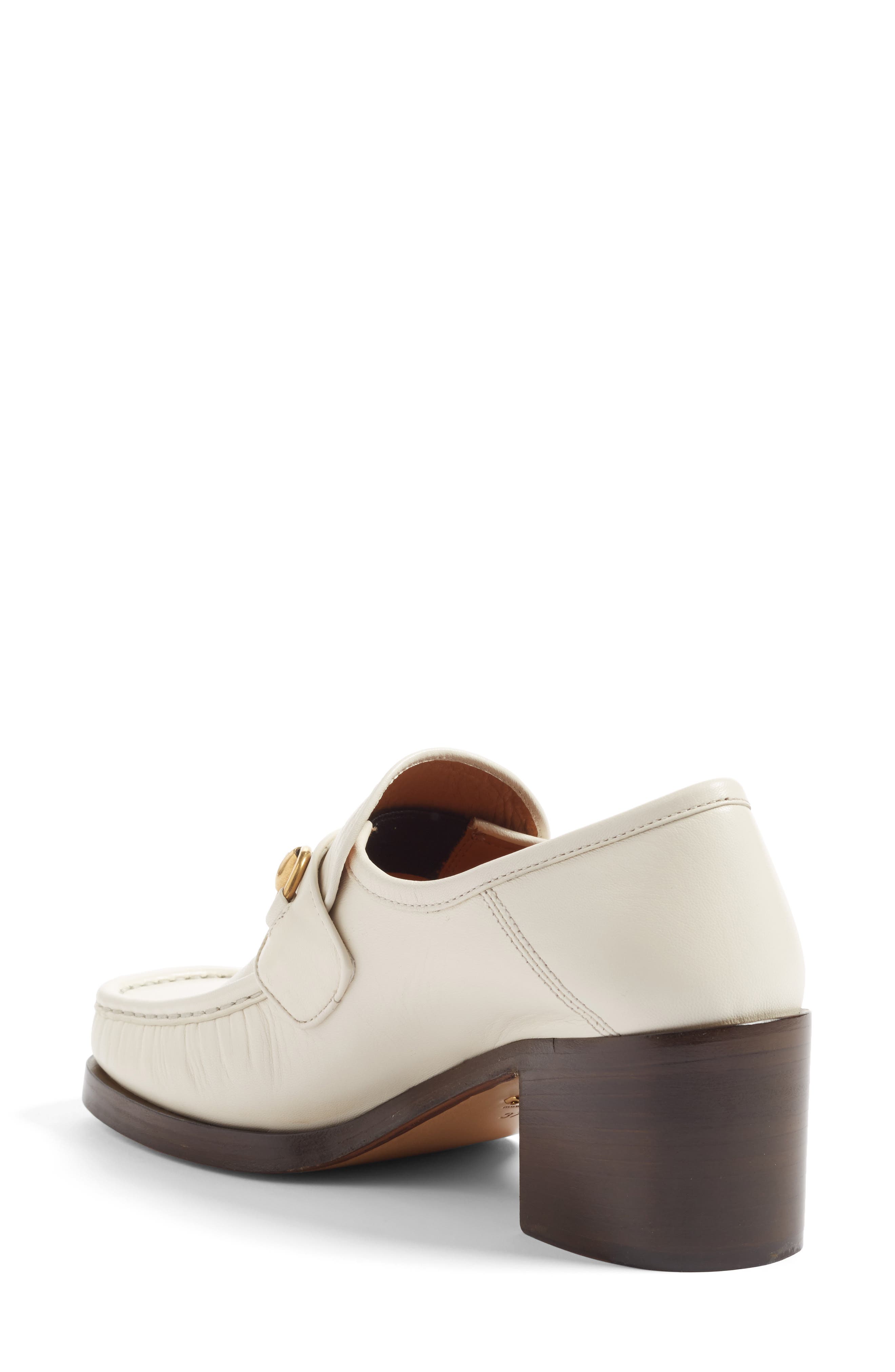 Vegas Loafer, Alternate, color, WHITE LEATHER