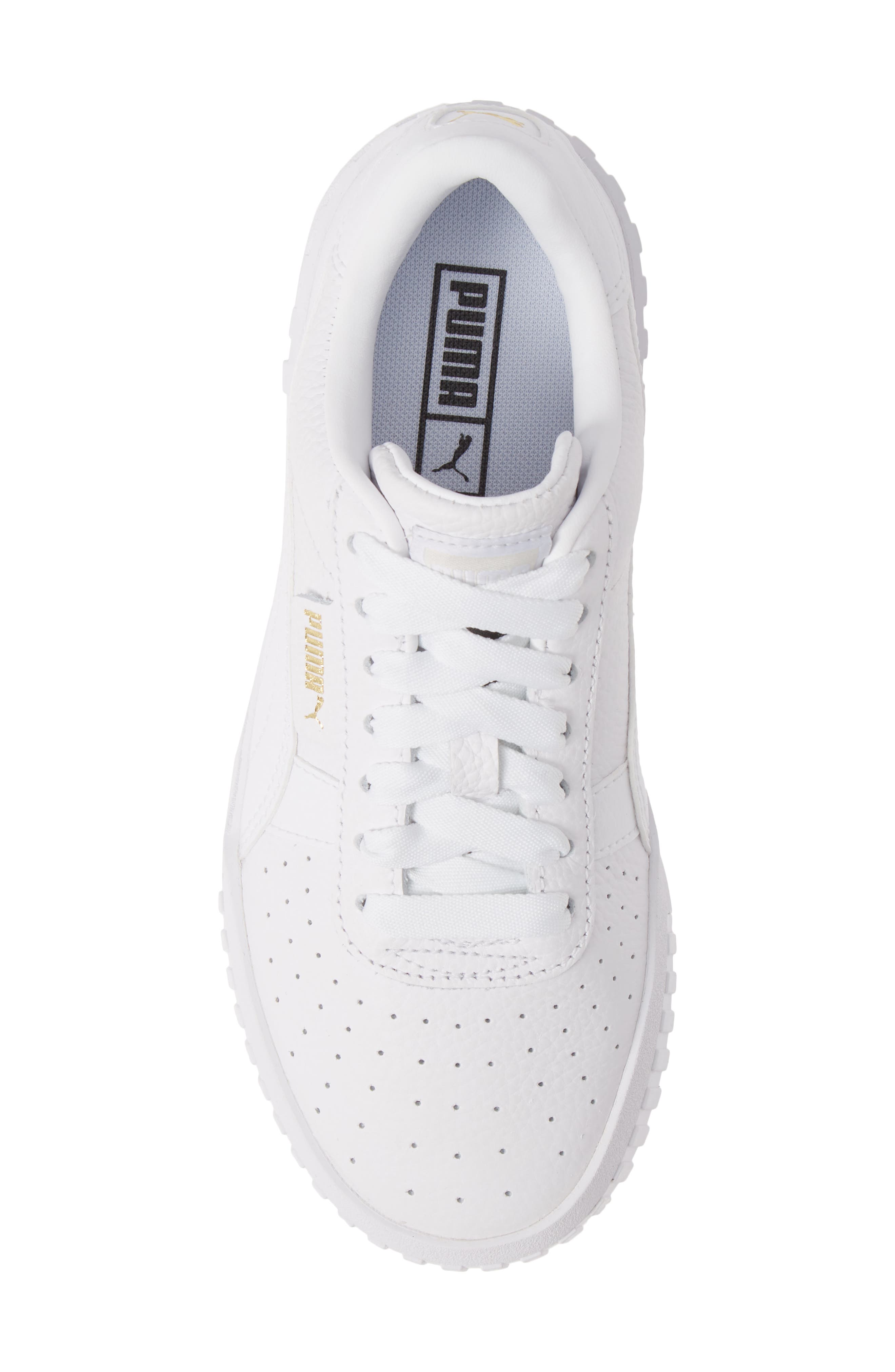 Cali Sneaker, Alternate, color, PUMA WHITE/ PUMA WHITE/ PINK
