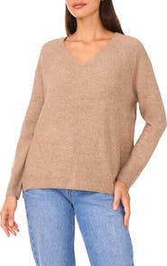 Halogen® V-Neck Sweater
