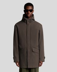Lyle & Scott Long Sleeve Hooded Military Parka Jacket
