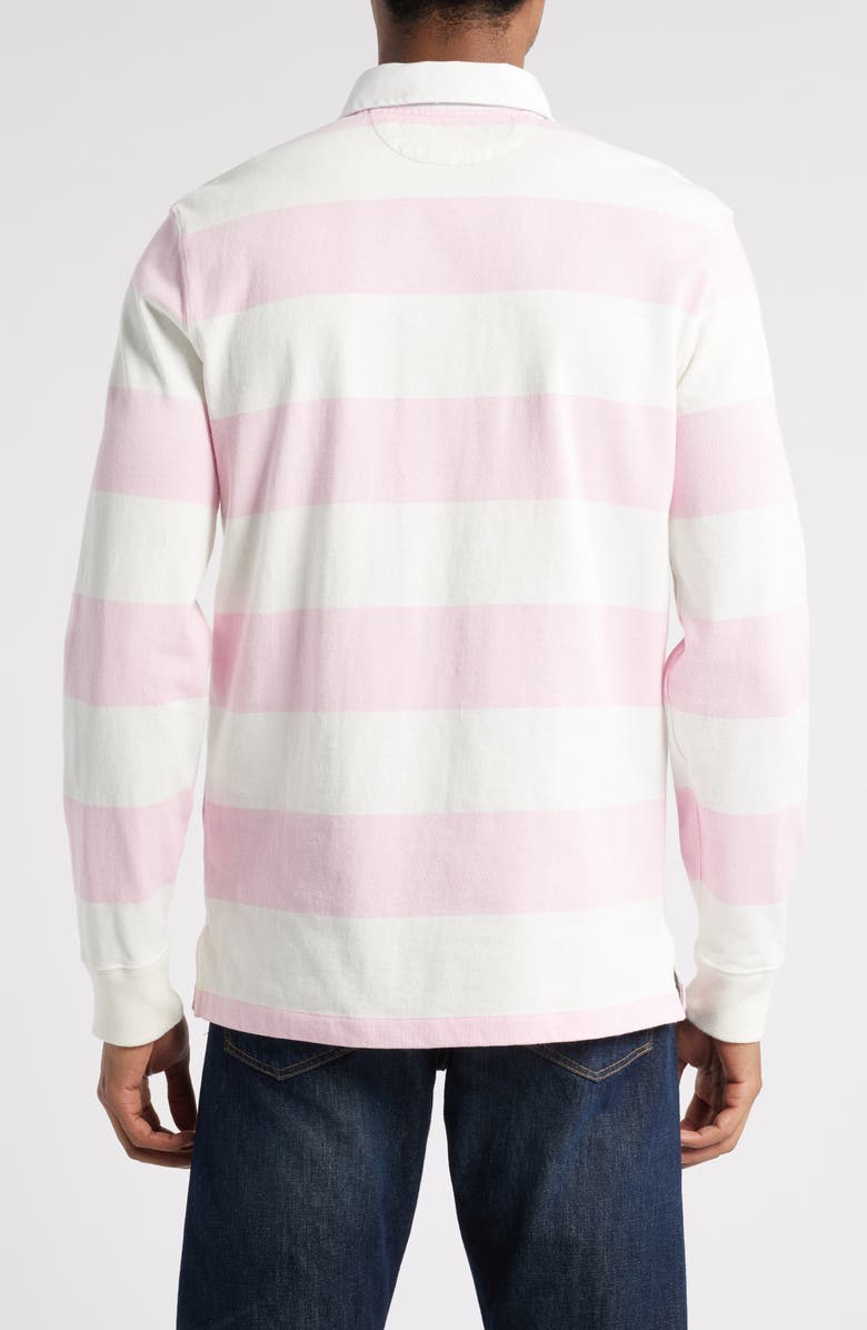 Polo Ralph Lauren Classic Fit Stripe Long Sleeve Rugby Shirt, Alternate, color,
