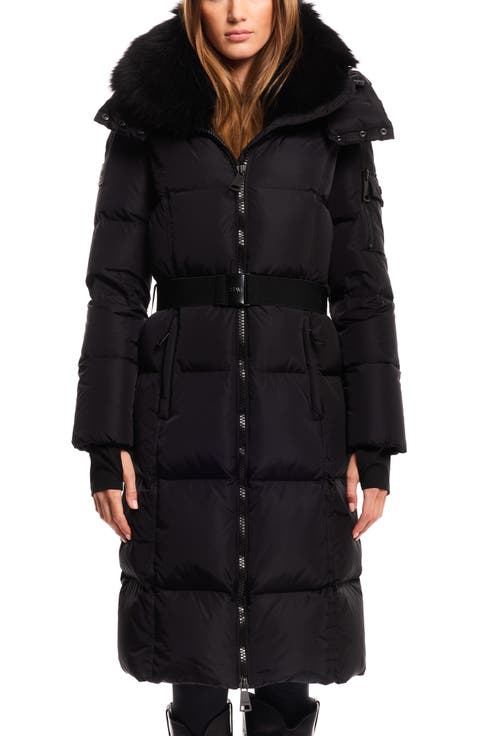 Luxe Long Noho Water Resistant Down Puffer Coat