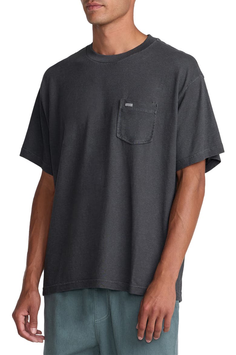 Vacancy Pocket T-Shirt, Alternate, color, PIRATE BLACK