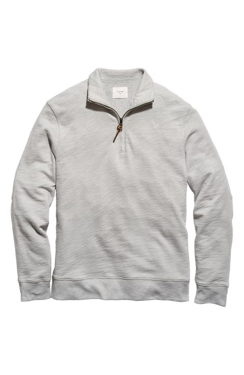 French Terry Half Zip Pullover