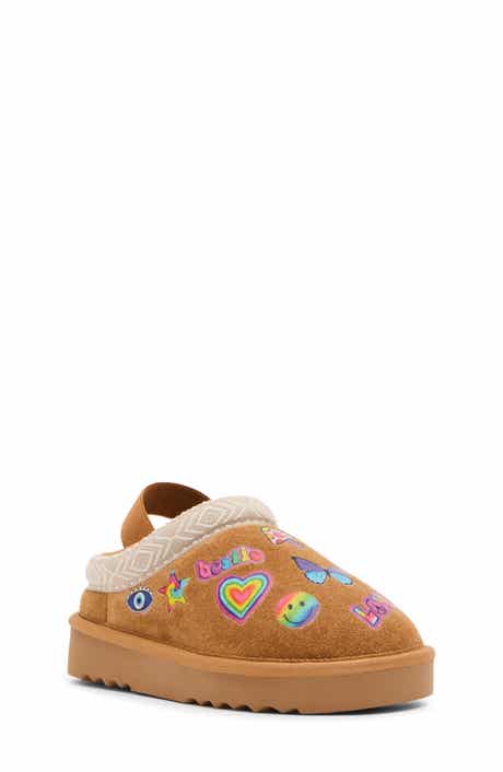 Kids' Glazed Slingback Slipper