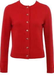 HOUSE OF CB Signature Merino Wool & Cashmere Cardigan