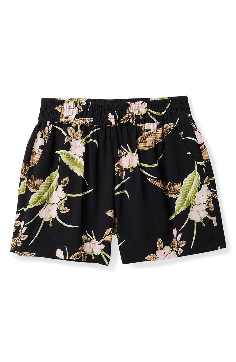 Brixton Paradise Floral Print Shorts, Alternate, color, 