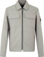 Moose Knuckles Jacques Water Repellent Shirt Jacket
