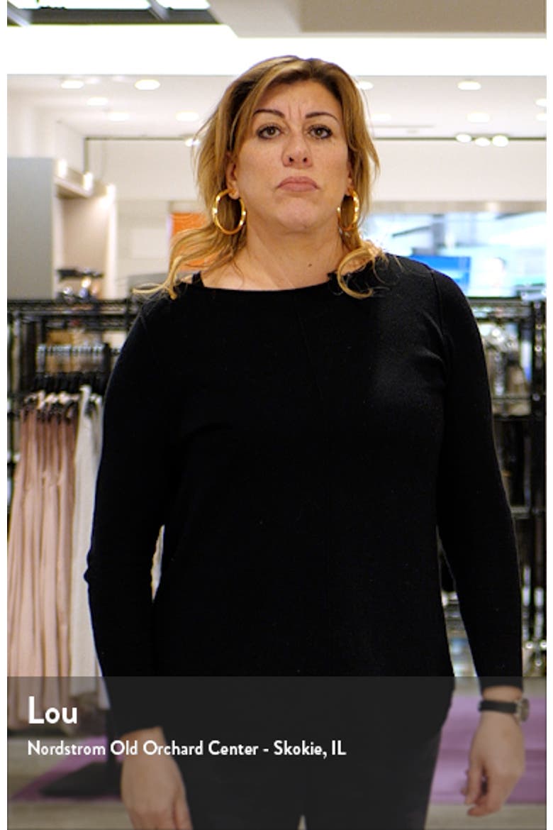 Tassel Detail Asymmetrical Satin Skirt video