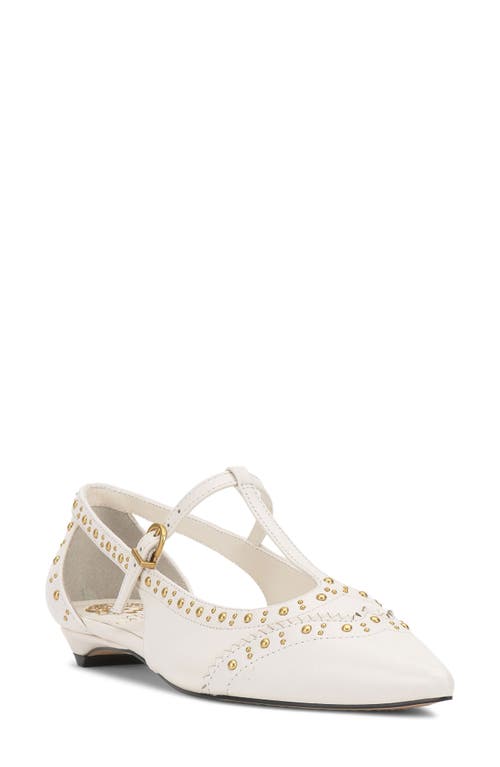 Vince Camuto Valkie Pointed Toe Flat In White