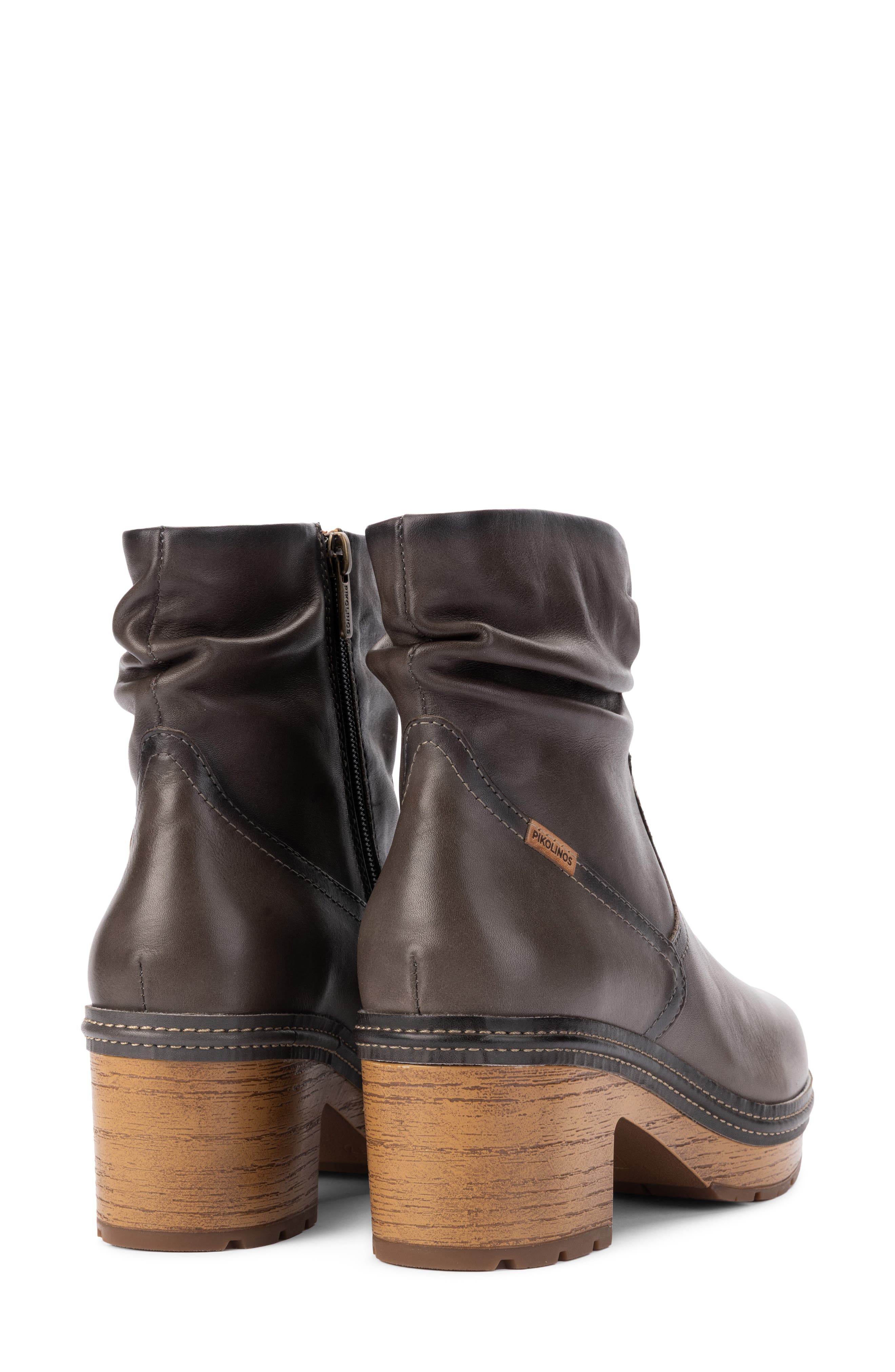 Sort Platform Bootie, Alternate, color, CENIZA