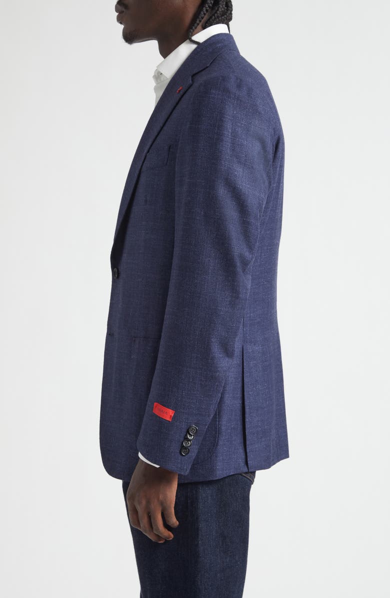 ISAIA Marechiaro Wool & Cashmere Blend Soft Sport Coat, Alternate, color, Blue