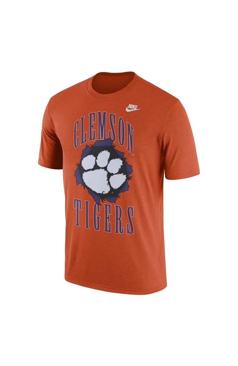 Nike Men's Nike Orange Clemson Tigers Campus Back to School T-Shirt, Alternate, color, Orange