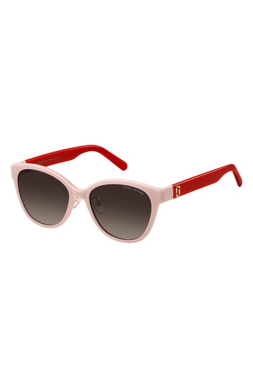 Marc Jacobs 55mm Cat Eye Sunglasses In Pink