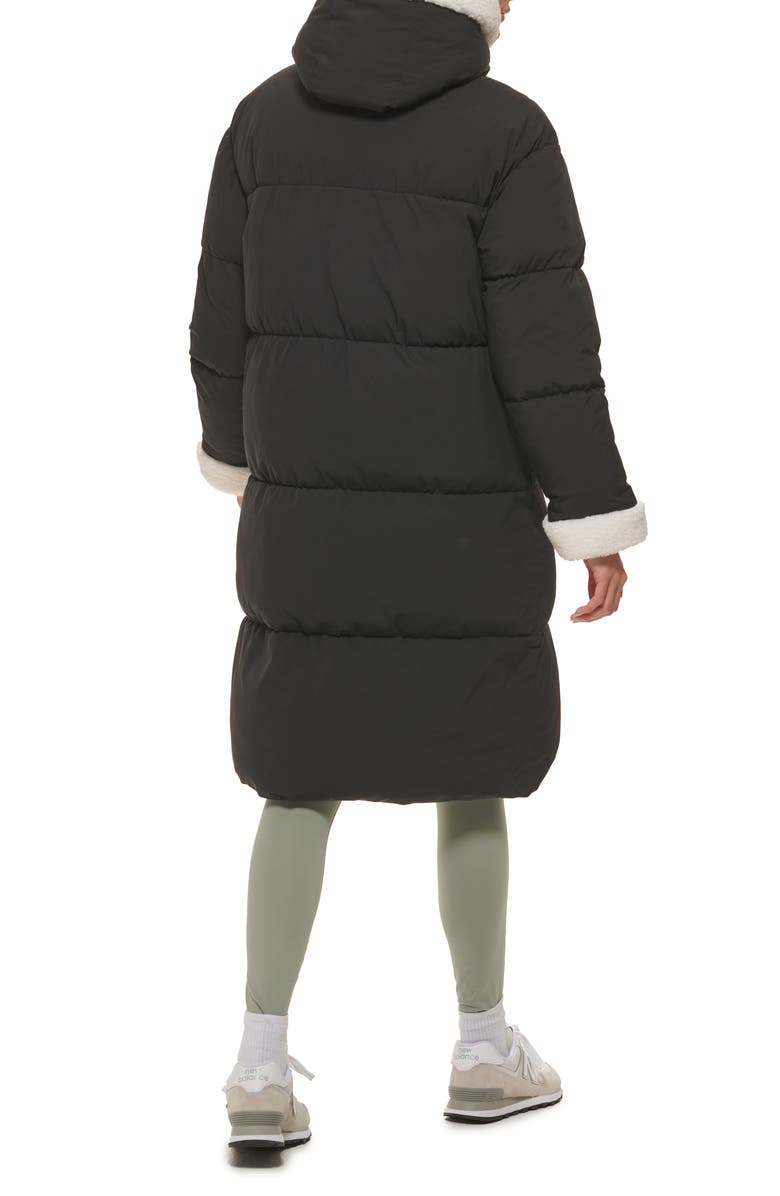 Levi's<sup>®</sup> Faux Shearling Trim Puffer Parka, Alternate, color,