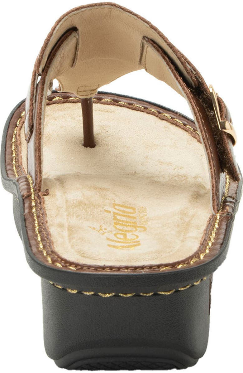 Alegria by PG Lite Kennedi Platform Wedge Flip Flop, Alternate, color, Kennedi Marrone