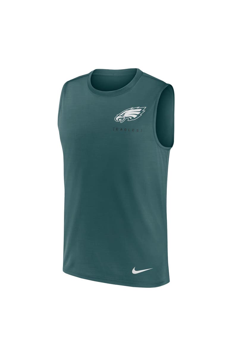 Nike Men's Nike Midnight Green Philadelphia Eagles Muscle Tank Top, Alternate, color, 