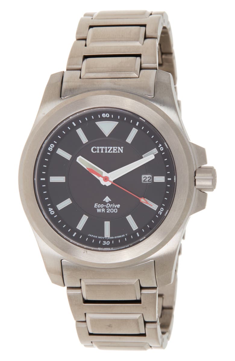 Citizen Men's Promaster Stainless Steel Bracelet Eco Watch, 42mm, Main, color, 