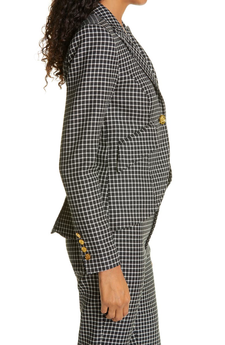 Smythe Check Wool Blazer, Alternate, color,