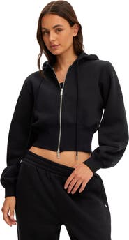 COTTON ON BODY Women's Active Fleece Contour Zip Through