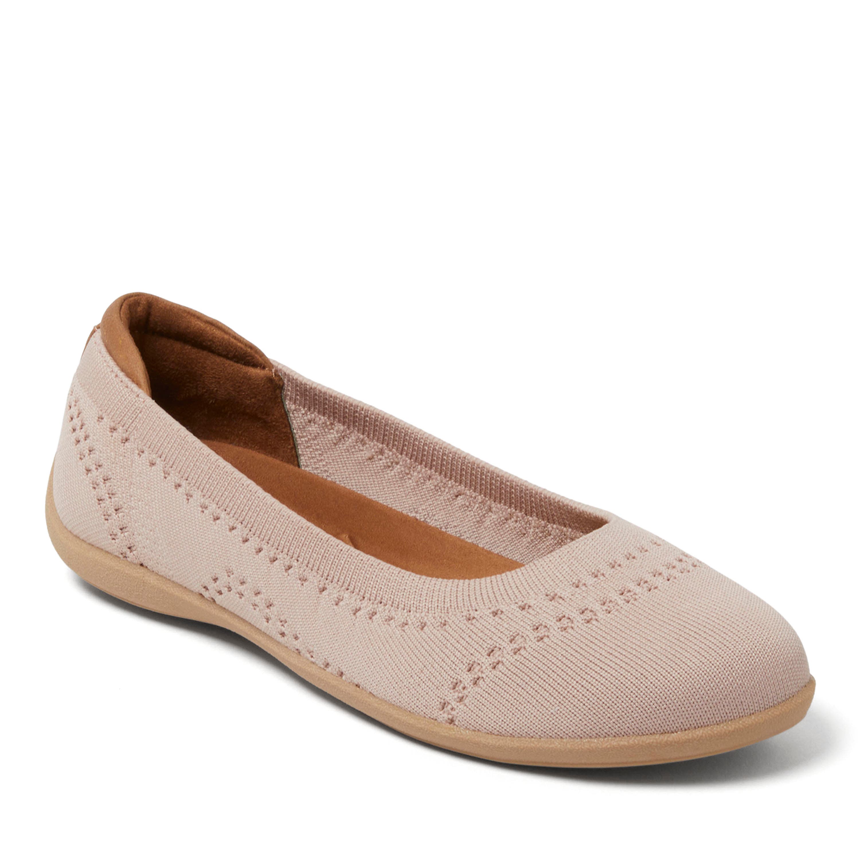 DEARFOAMS Misty Ballet Flat, Main, color, Pink